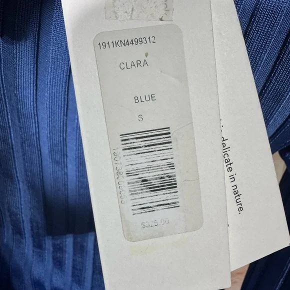 NWT Veronica Beard Clara Ribbed Top - Picture 6 of 10